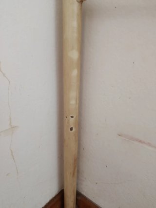 Cabecero de hierro blanco