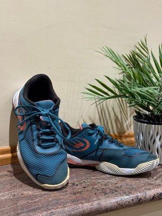 Zapatillas Padel Teal y Rosa