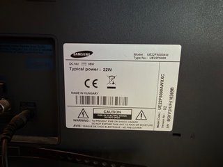 Televisor Samsung Negro