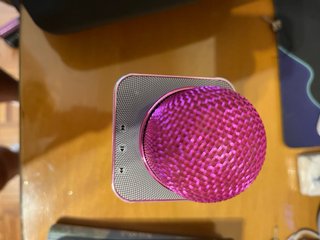 Micrófono Karaoke Portátil Rosa