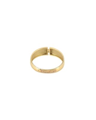 048-01-00110 Anillo Oro 18K Amarillo con Circonita