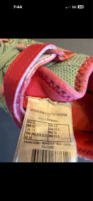 Deportivas niña Talla 34 Decathlon