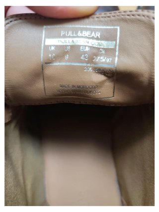Botines de hombre marrones Pull&bear
