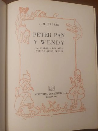 Peter Pan y Wendy. J.M. Barrie