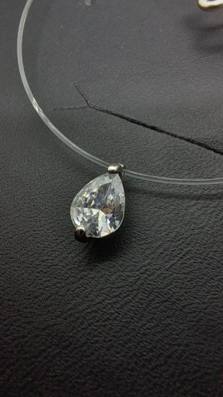 Collar 40cm Plata 925 Circonita