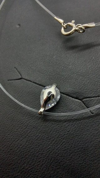 Collar 40cm Plata 925 Circonita