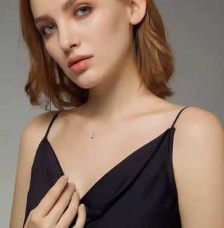 Collar 40cm Plata 925 Circonita