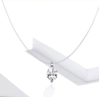 Collar 40cm Plata 925 Circonita