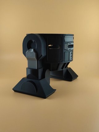 Supporto R2D2 per Alexa Echo Dot (4a Generazione) Nero