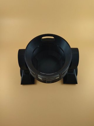 Supporto R2D2 per Alexa Echo Dot (4a Generazione) Nero