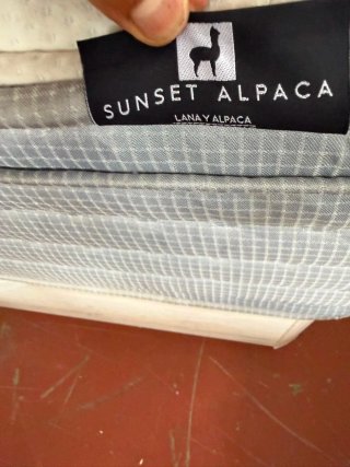 180x190 KING SIZE  CANAPE MADERA BLANCO ARTICO TAP