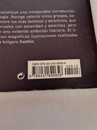 Mitos Griegos (cucaña)