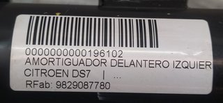 CITROEN DS7 AMORTIGUADOR DELANTERO IZQUIERDO