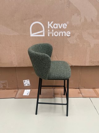Sgabelli Kave Home Ciselia verde scuro