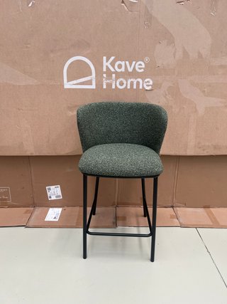 Sgabelli Kave Home Ciselia verde scuro