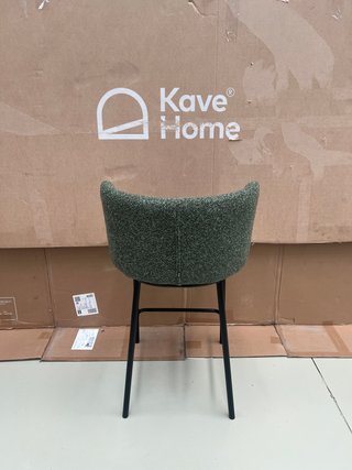 Sgabelli Kave Home Ciselia verde scuro