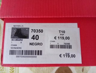 Botines Wonders Negros