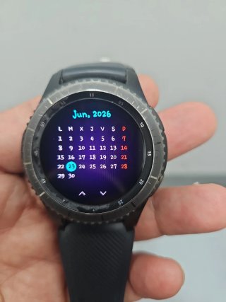 Samsung Gear S3 Frontier Smartwatch Negro