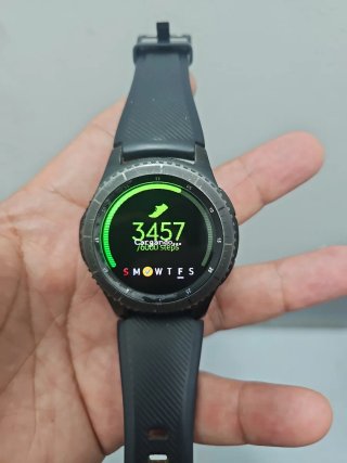 Samsung Gear S3 Frontier Smartwatch Negro