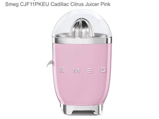 Exprimidor Smeg Rosa