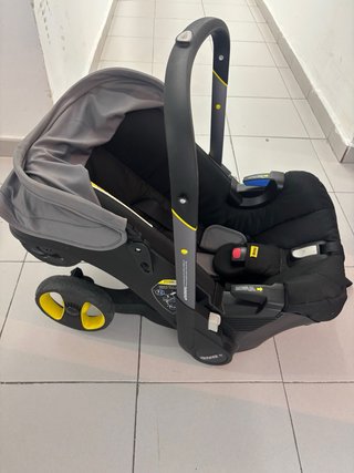 Silla de coche para bebé con reductor