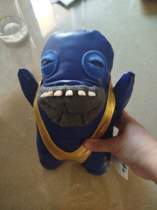 Peluche Monstruo Fuggler Azul
