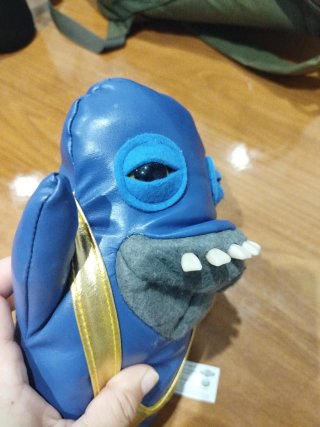 Peluche Monstruo Fuggler Azul