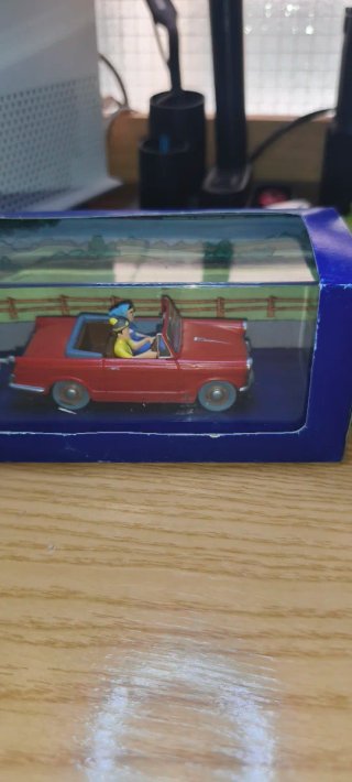 Tintin Coche y caravana