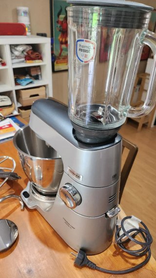 Kenwood Titanium Chef Baker XL KVL85.004SI Plata