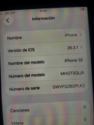 iPhone SE con 1 año de GArantia!!!