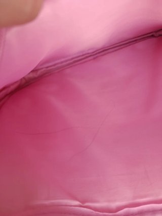 Maletín escolar rosa con bandolera