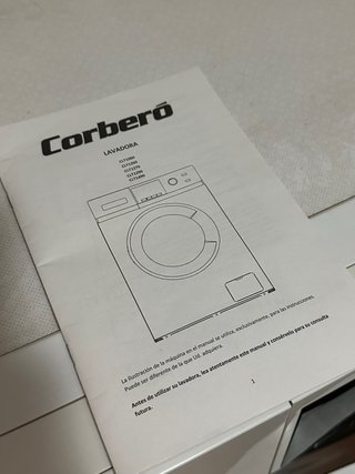 Lavadora Corberó CSL1060 6kg