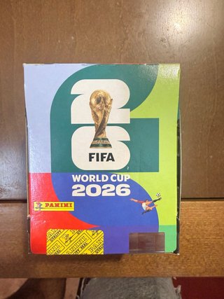 Caja Cromos Panini Mundial 2026 - 50 Sobres
