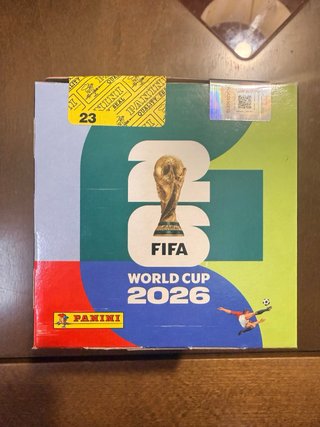 Caja Cromos Panini Mundial 2026 - 50 Sobres