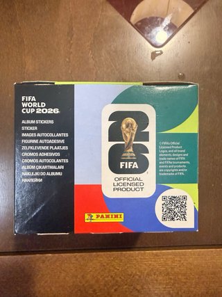 Caja Cromos Panini Mundial 2026 - 50 Sobres