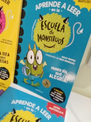 a leer en la Escuela de Monstruos 12, 11, 9 y 6