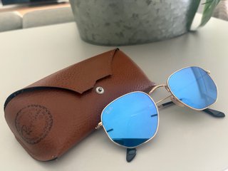 Gafas de sol Ray-Ban Hexagonal Dorado