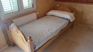 Cama individual 90 cm madera