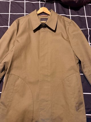 Gabardina Cortefiel Verde Oliva