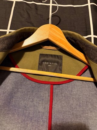 Gabardina Cortefiel Verde Oliva