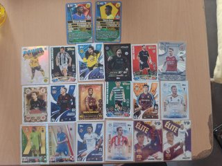 Lote cromos Topps Champions League