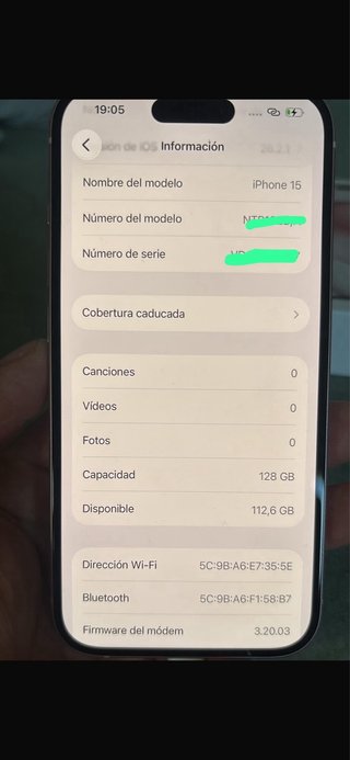 iPhone 15 Rosa