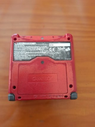 Nintendo Game Boy Advance SP Roja