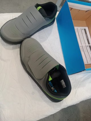 Zapatillas Ciclismo Shimano Gris/Verde