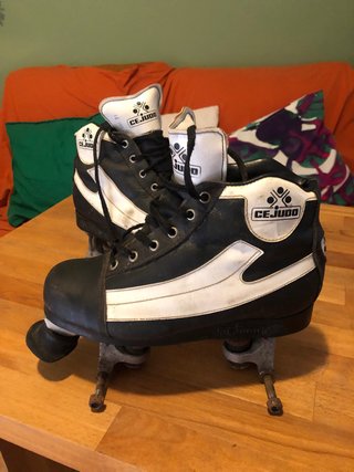 Patines Cejudo Negros y Blancos