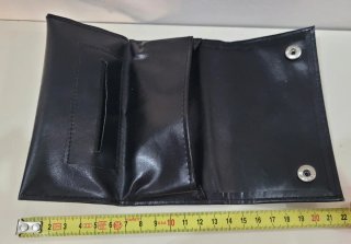 Cartera para tabaco negra