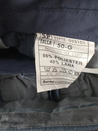 Lote 8 pantalones antiguos diario EA