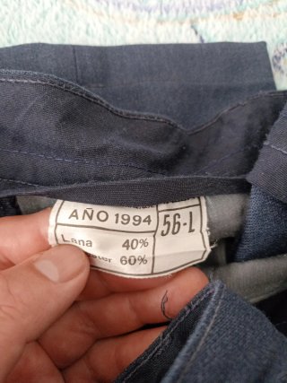 Lote 8 pantalones antiguos diario EA