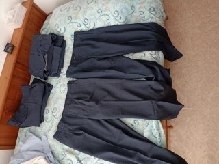 Lote 8 pantalones antiguos diario EA