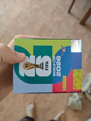 Caja Cromos Panini Mundial FIFA 2026